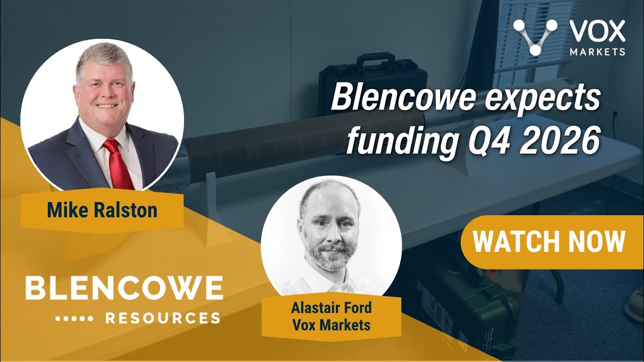 Blencowe Expects Funding Q4 2926 Video Thumb